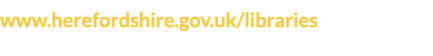www herefordshire gov uk libraries 