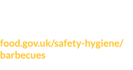 Top tips to help make sure you follow the four C s of food hygiene are available at food gov uk safety-hygiene barbecues