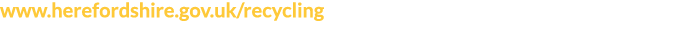 www herefordshire gov uk recycling 